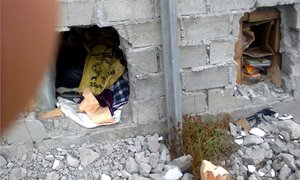 Stoorplek en lykshuis besteel